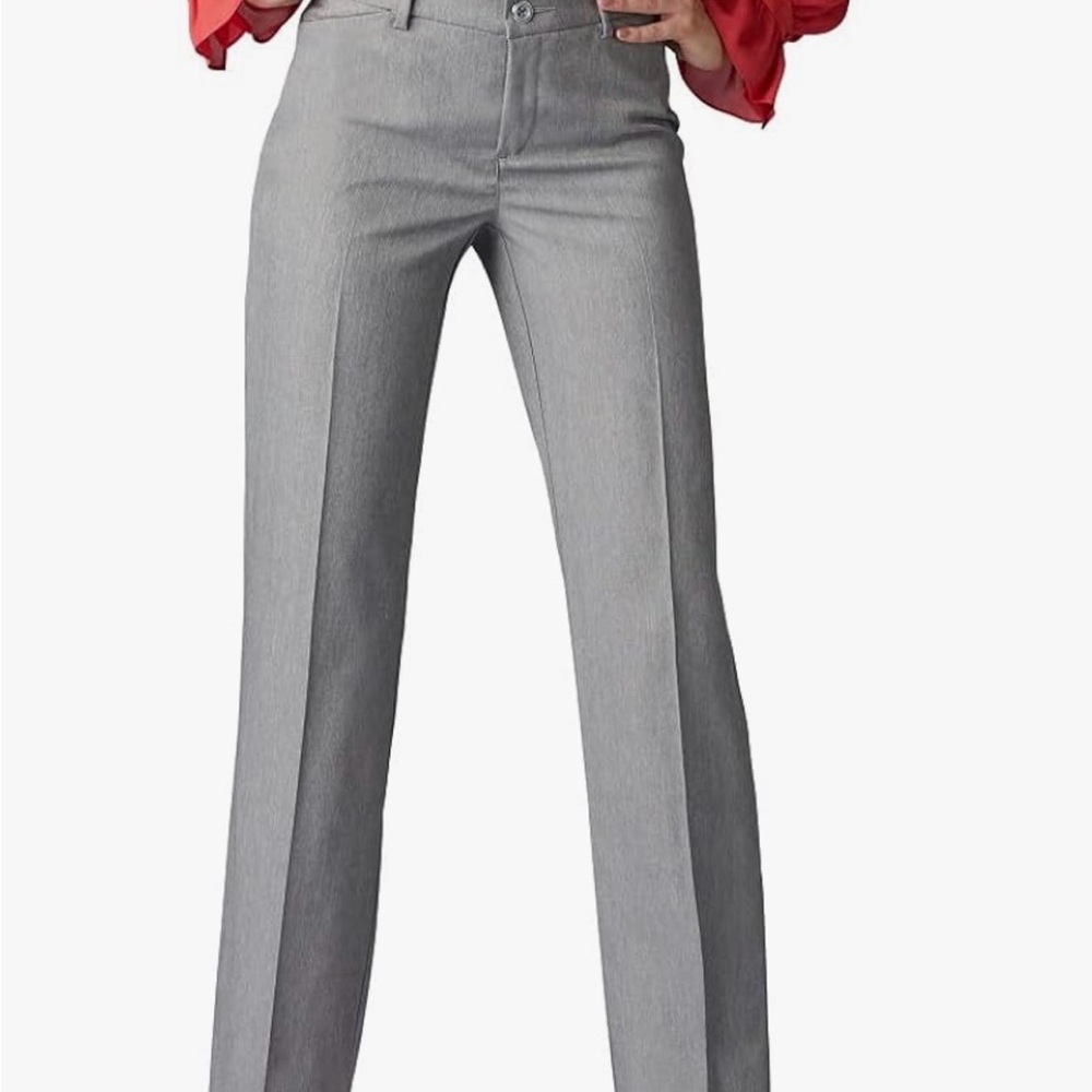 Lee Women's Light Gray Trousers